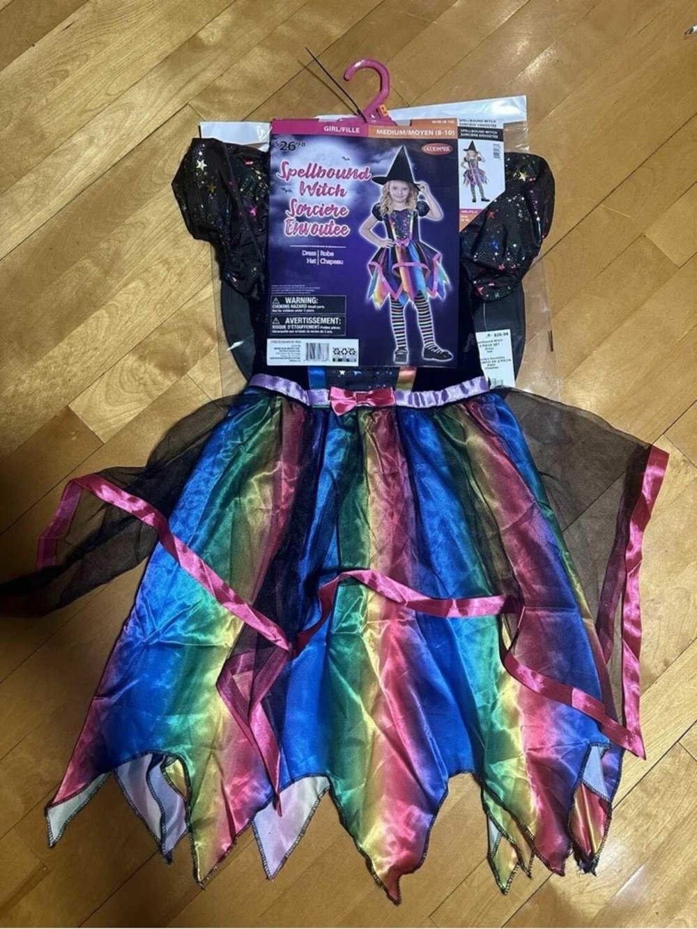 Kids spellbound witch Halloween costume